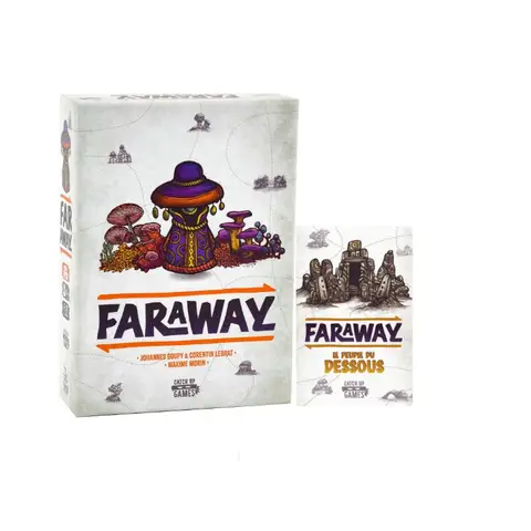 Faraway English 보드 게임 2-6 명의 플레이어 가족/파티 재미있는 테이블 게임 친구 엔터테인먼트 전략 카드 게임