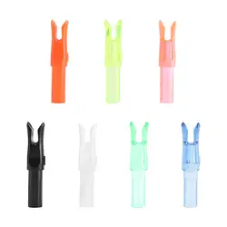 12pcs Archery Rapid Shooting Archery Nocks Wide Open Angle Arrow End Y Nock ID 6.2mm Shaft DIY Archery Accessory