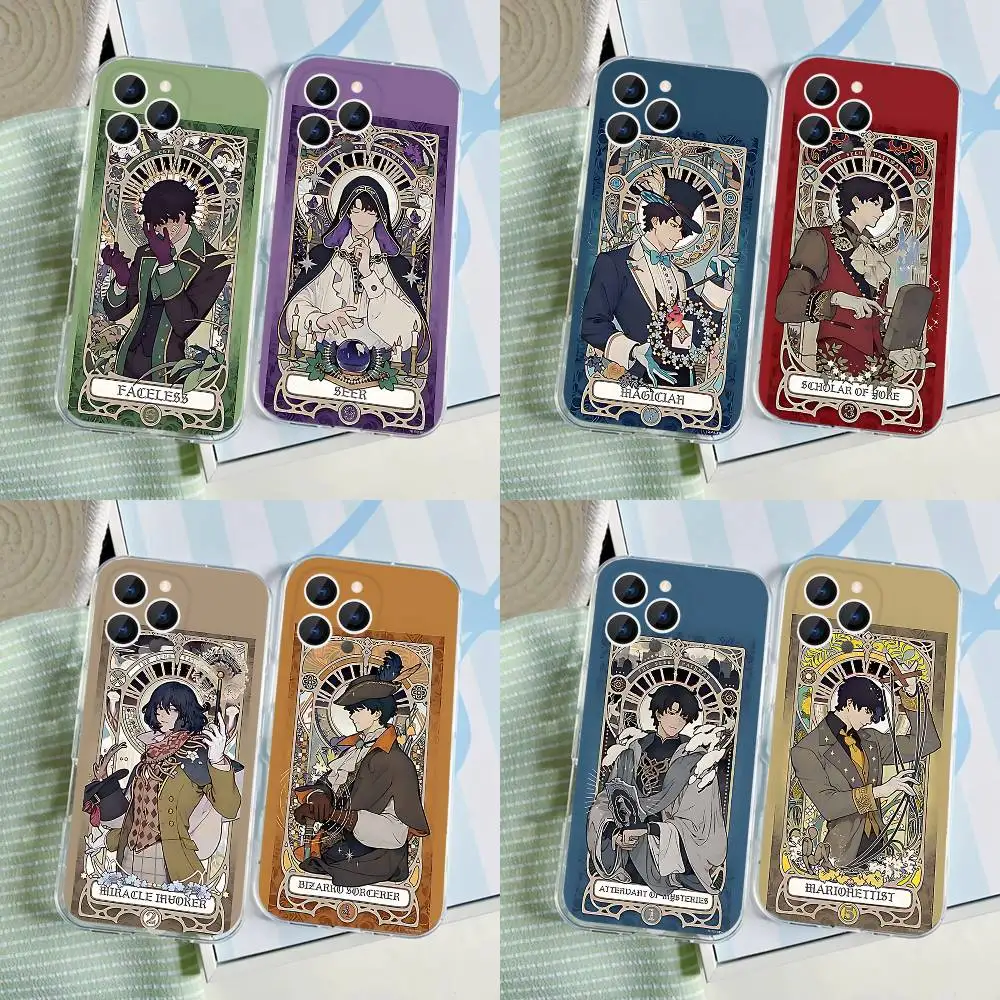 

L-Lord of M-Mysteries Phone Case For iPhone 17,16,15,14,13,12,11 Pro,Max,Plus,X,XS,XR,SE4,E Mini Transparent Soft Cover