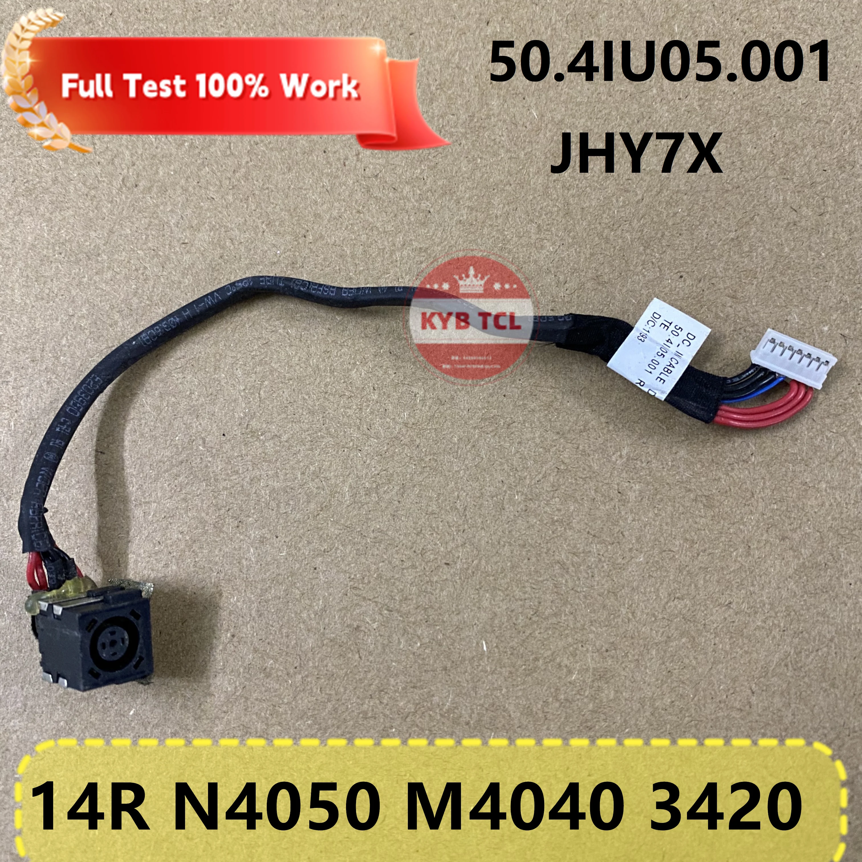 50.4IU05.001 50.4IU05.012 For Dell Vostro 1440 1550 2420 V1450 1450 Inspiron N4040 N4050 3420 Laptop DC IN Power Jack