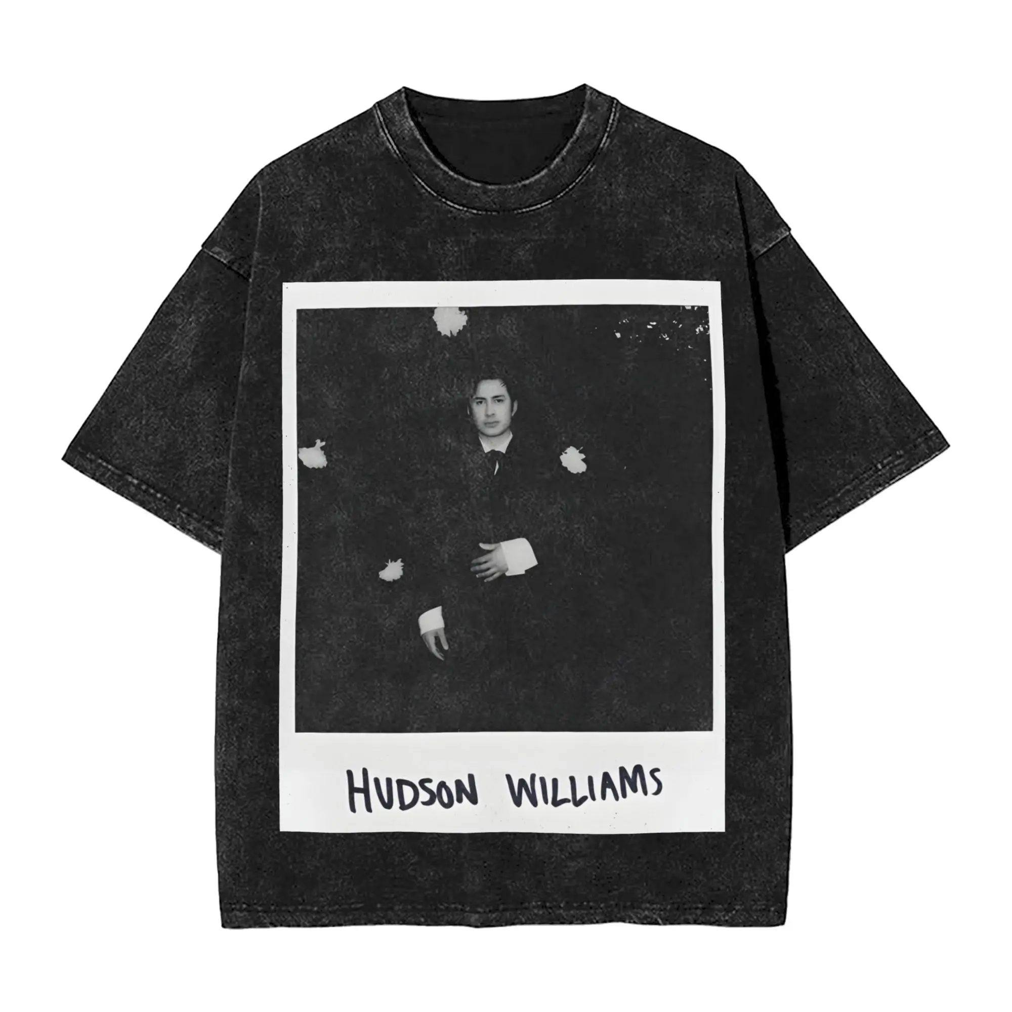 Vintage Hudson Williams T-Shirt Summer  Streetwear T-Shirts Cotton Trending Tee Shirt For Men Short Sleeve Simple Tees