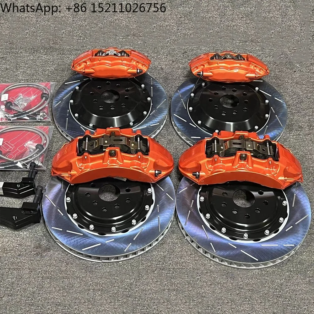 For 17 18 19 Inch Front Rear 2PC Brake Part Disc Brakes Rotor Big Brake Kit for 2009 Cadillac Escalade