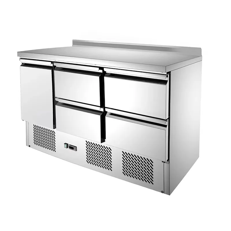 

A Four Drawer Refrigerator Made of Commercial Stainless Steel 220V60HZ
