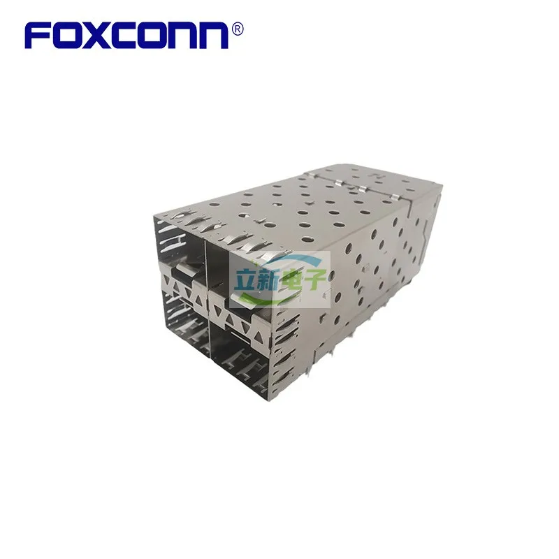 

Foxconn 46053-03M321 Double Deck SFP2x2 Fiber optic module Connector Cage+Seton