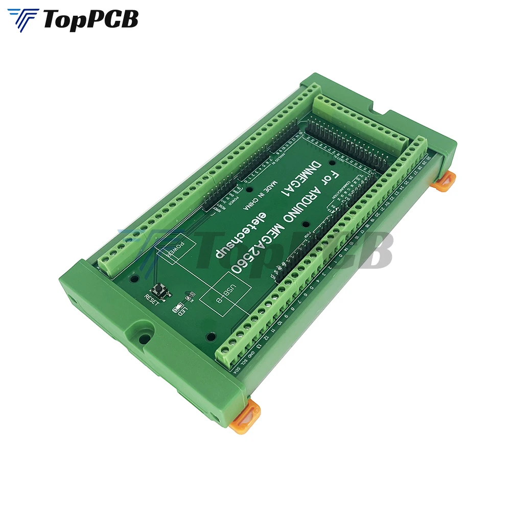 DIN Rail Mount Screw Terminal Block Adapter Module for Arduino MEGA-2560 R3