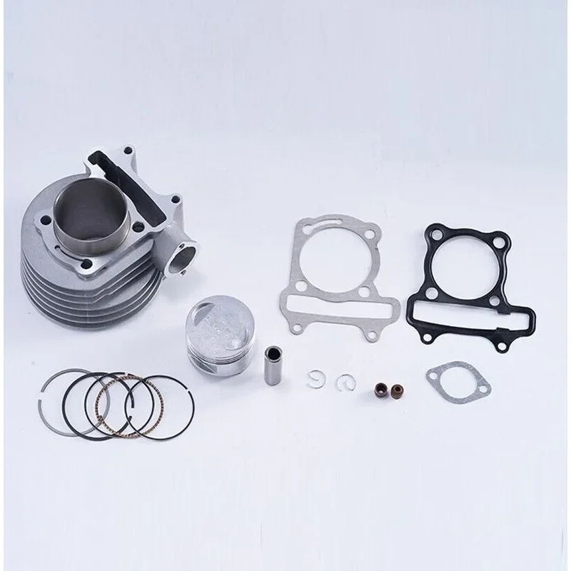 150CC 57.4mm Bore Motorcycle Engine Cylinder Head Kit Piston Ring Tool Set for Guangyang Haomai GY6150 Moto Modified Accessories