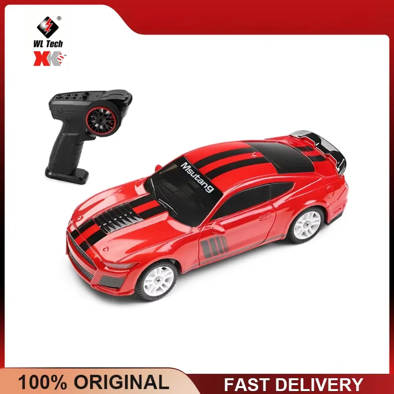 WLtoys K4308 1/43 RC Drift Car 4WD 14km/h 2.4GHz Gyro Stabilizer LED Lights RTR On-Road Racing for Kids Adults
