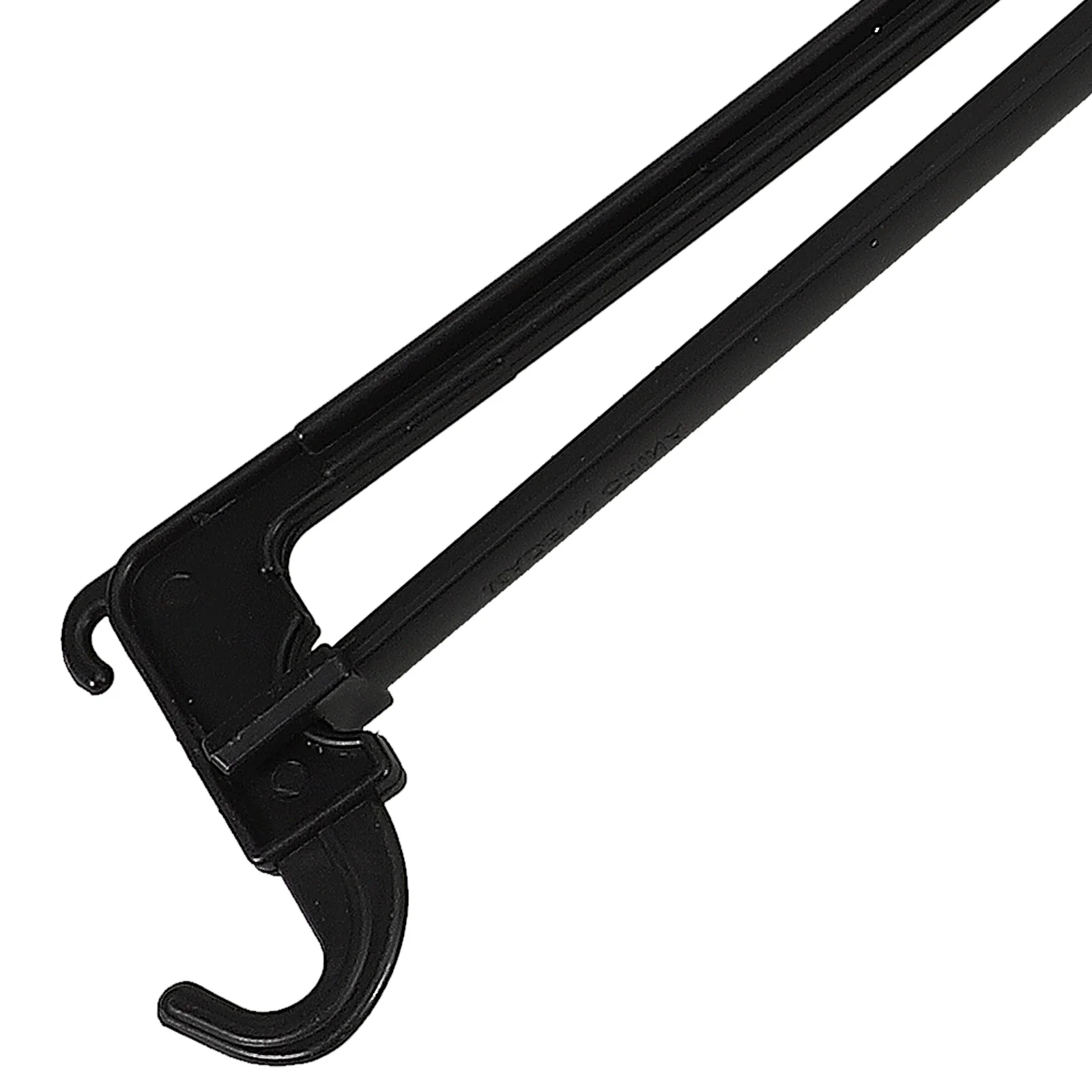 

10Pcs Clothes Hanger Cross Bar Plastic Bottom Bar Pants Hanger Part for Bedroom Wardrobe Storage Organizer