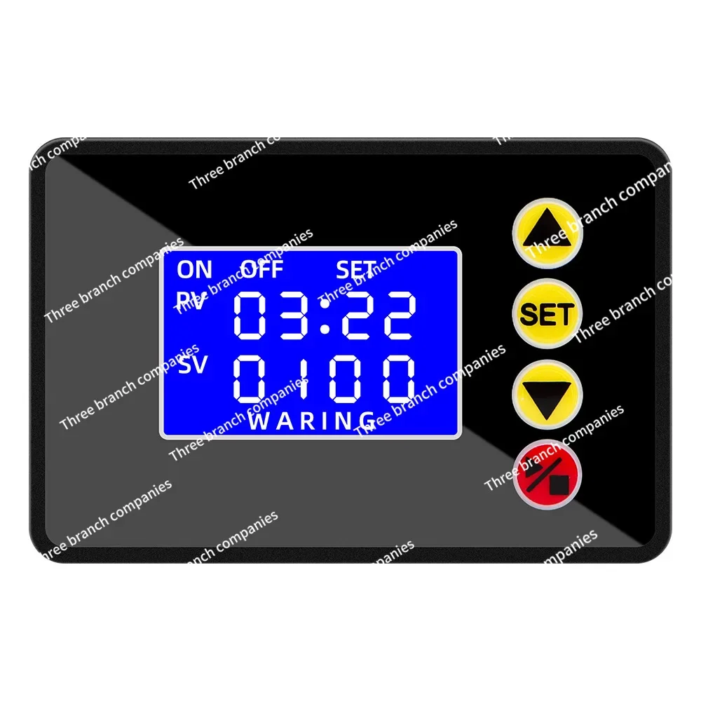 LCD digital time relay, four-position recyclable controller delay relay