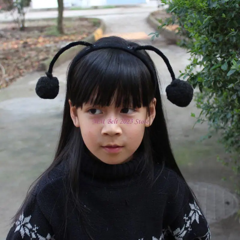 

49ME Women Girls Antennas Headband Ball Cosplay Costume Hair H