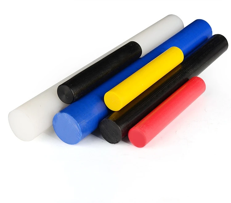 2Pcs 50cm Diameter 3-50mm Black White Red Blue Yellow Green POM Rods Solid Plastic Bar Polyoxymethylene Rod Stick Machining