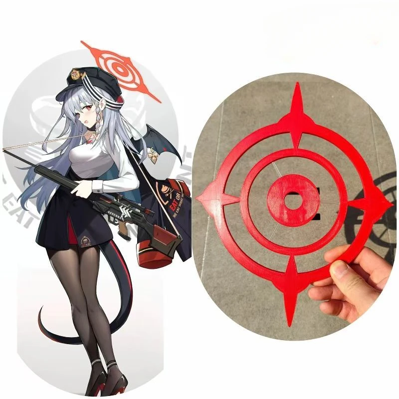 

Kurodate Haruna Hina Halo Cosplay Headwear Prop Blue Archive Halloween Christmas Party Costumes Accessories