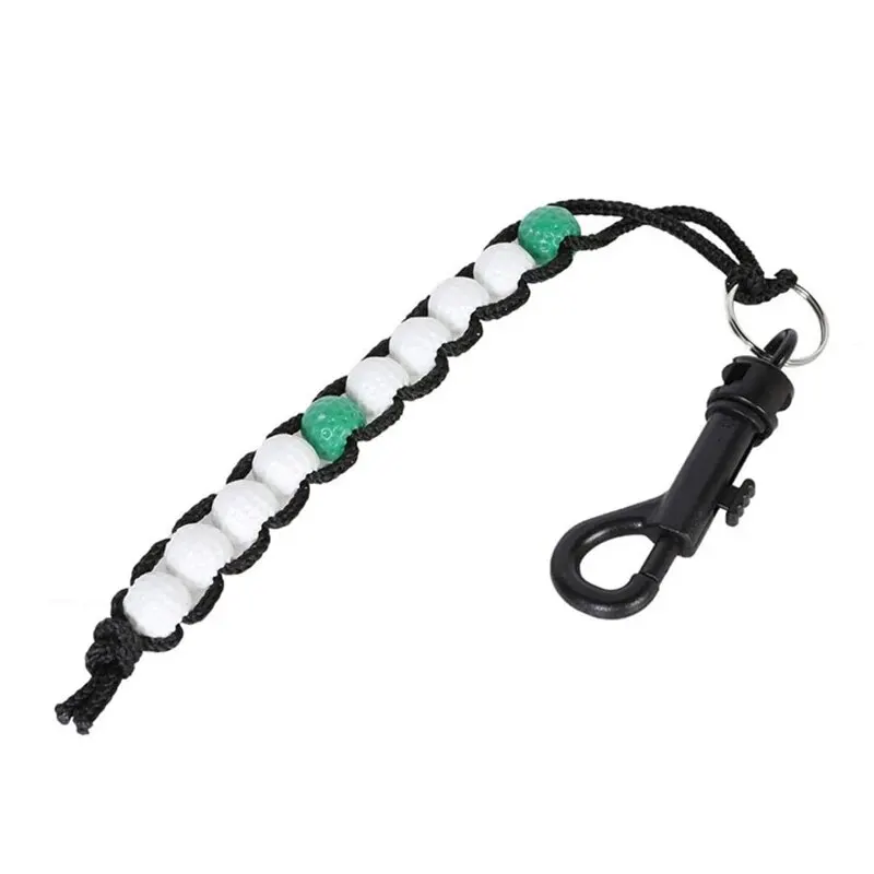 Contador de puntuación de Golf tejido de nailon, contador de Putter de pelota de Golf de plástico, contador de puntuación deportiva, ayudas de
