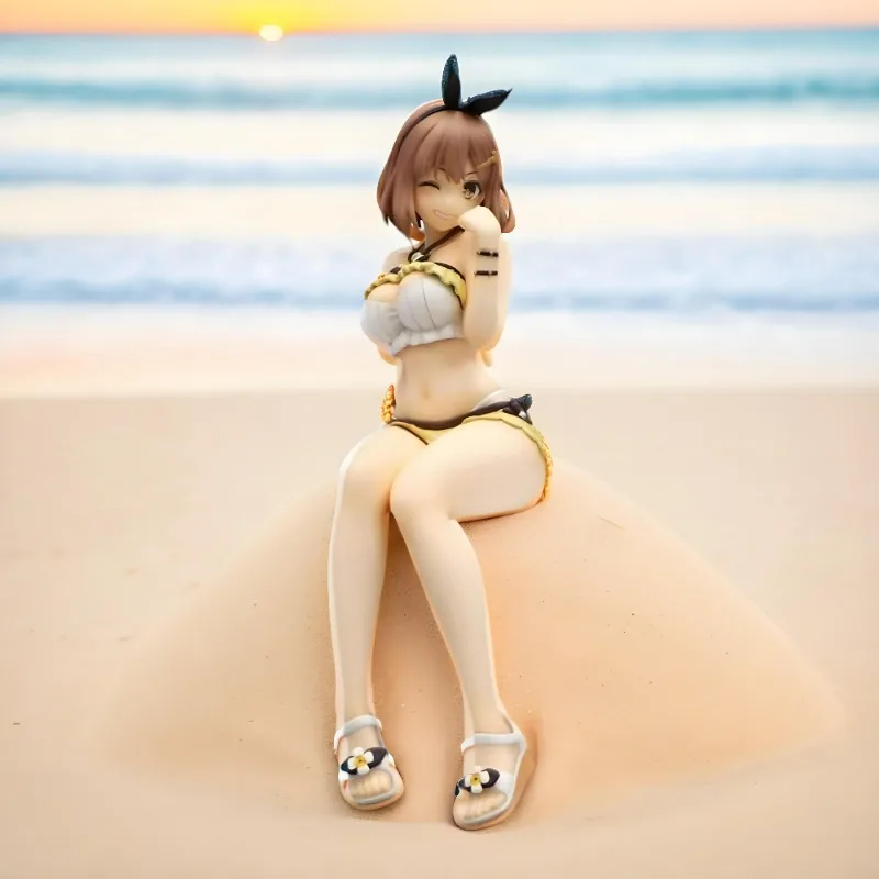 In Stock Original FuRyu Reisalin Stout ก๋วยเตี๋ยวรูปอะนิเมะรุ่นของเล่น Kawaii เดสก์ท็อปเครื่องประดับตกแต่ง 15 ซม.