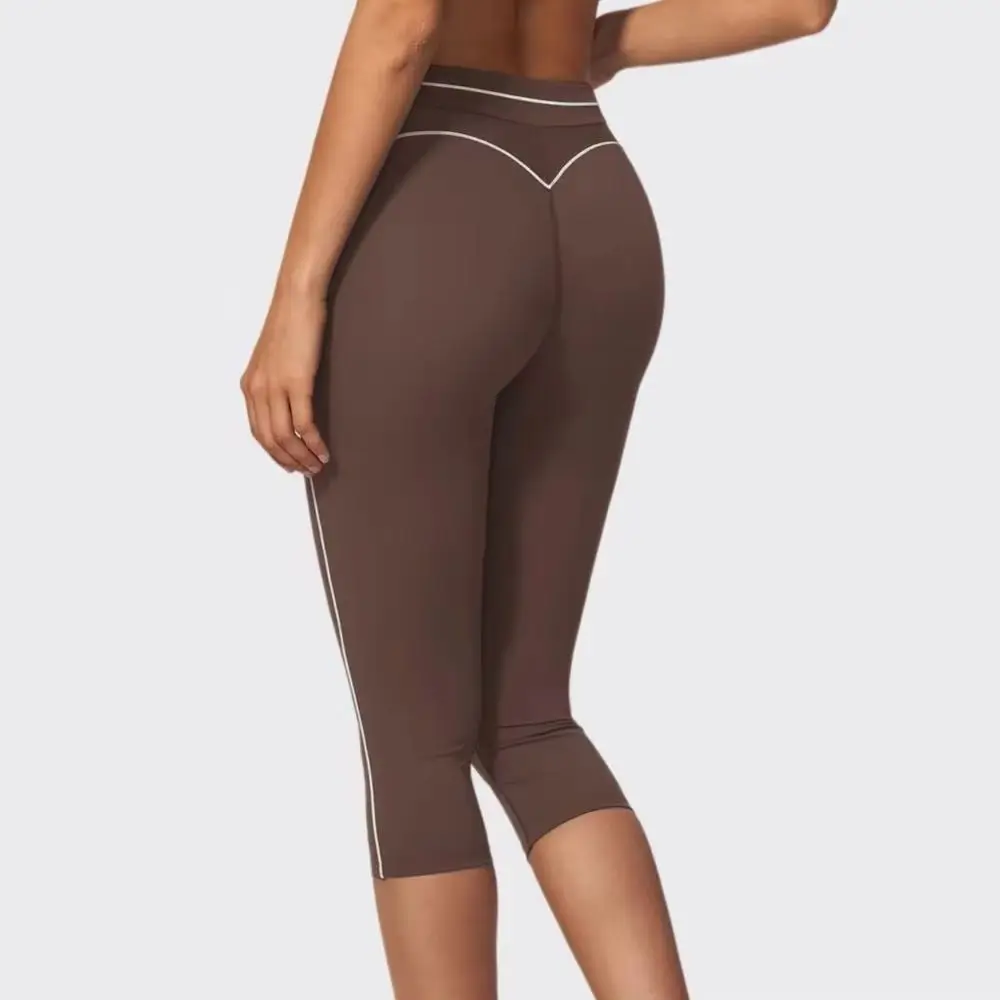 Summer Yoga Capri Pants Women Gym Workout Running High Waisted Quick Drying Loose Sports Leggings Casual Fitness Yoga Leggings