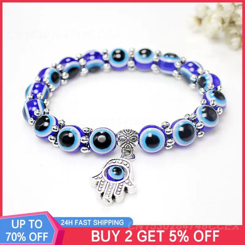 Safety Woman Safety Lucky Eye Bracelets Blue Devil Eye Turkish Blue Devil Eye Bracelets Stylish Turkish Jewelry Blue Handmade