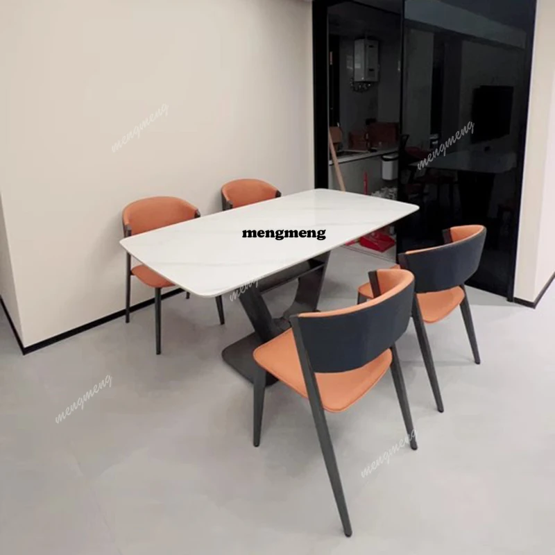 Family Modern Kitchen Dining Table Event Design Nordic Center Restaurant Dining Table Space Saving Mesas De Comedor Furniture