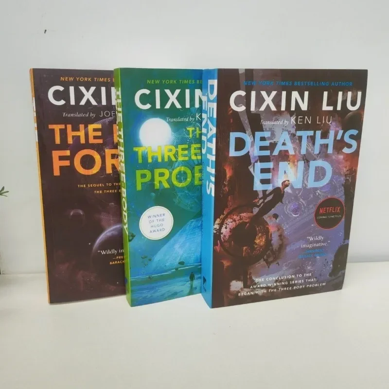 Imagem -02 - Versão em Inglês da Trilogia de Jiu Cixin Three Body é um Romance de Ficção Científica Livros por Set a