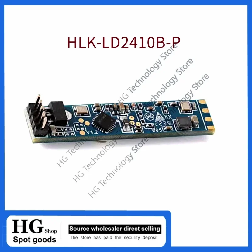 

Original new HLK-LD2410B-P HLK-LD2410B 24G Smart Human Presence Status Sensing Radar Heartbeat Detection Sensor