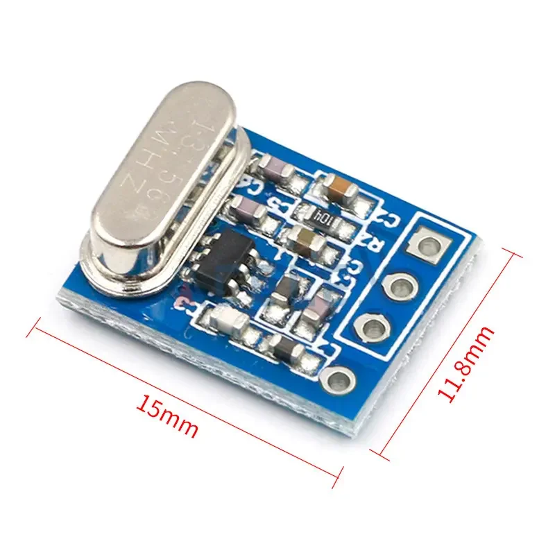 1Set 2Pcs 433MHZ Wireless Transmitter Receiver Board Module SYN115 SYN480R ASK/OOK Chip PCB for arduino