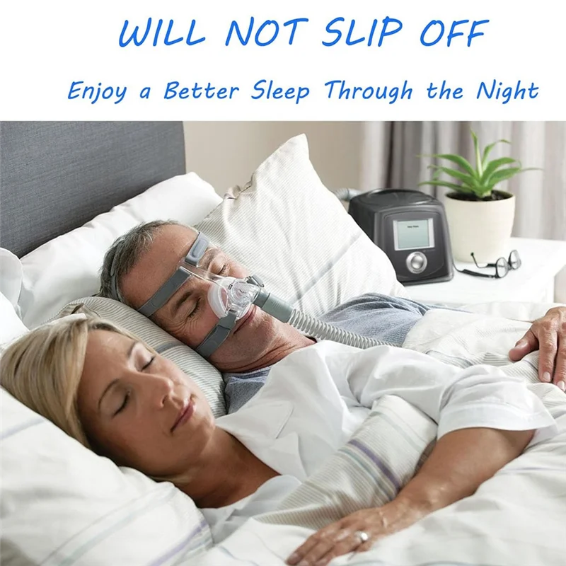 A88E-2 Pack Сменные ремни для головного убора CPAP для полнолицевой маски Simplus, ремешок для полнолицевой маски