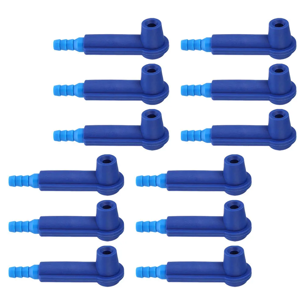 

12Pcs Brake Oil Replacement Tool Pneumatic ABS Connector Leakproof Design Car Hydraulic Brake Fluid Change Kit DIY Maintenance
