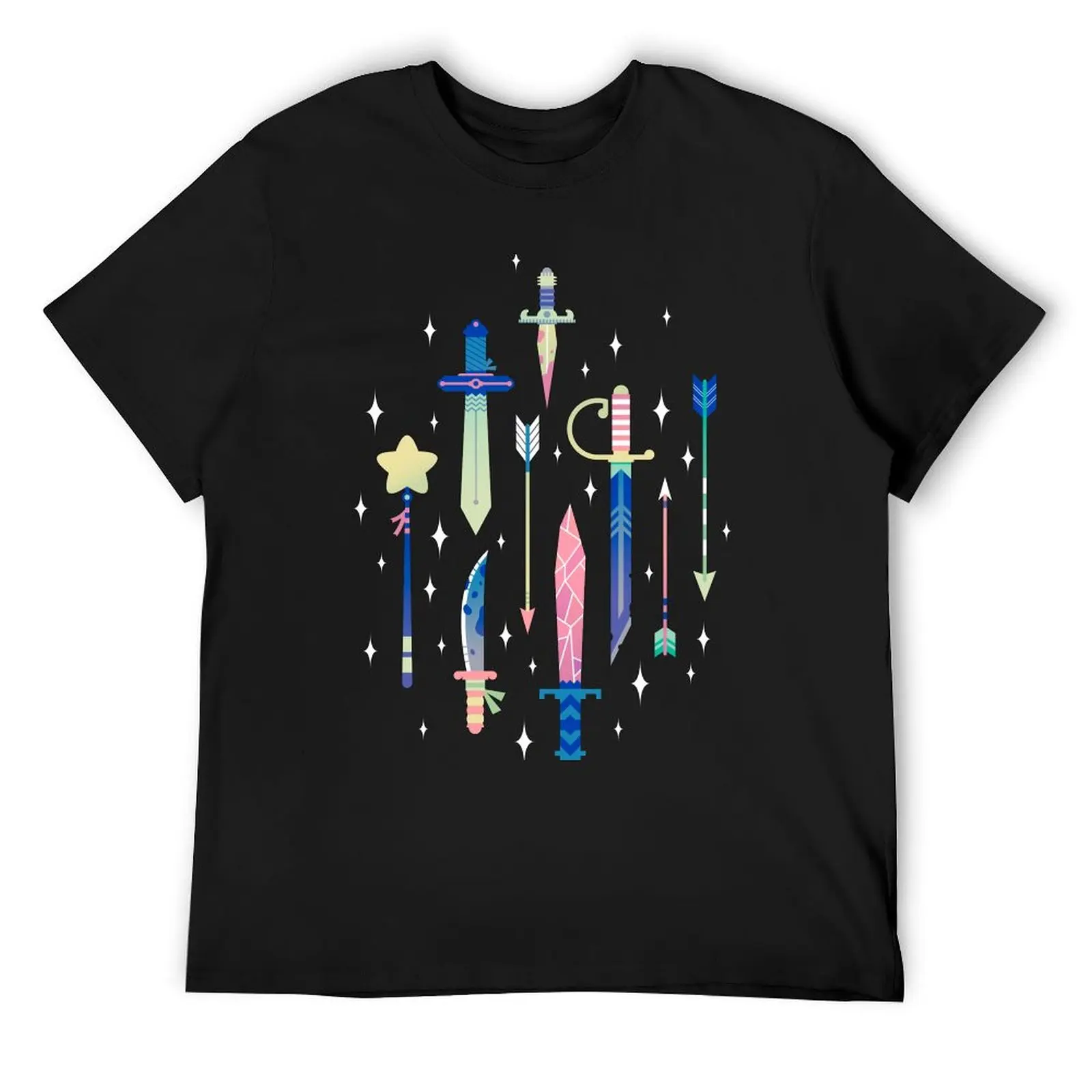 Magical Weapons T-Shirt vintage vintage anime shirt oversizeds graphic tee shirt funny t shirts men