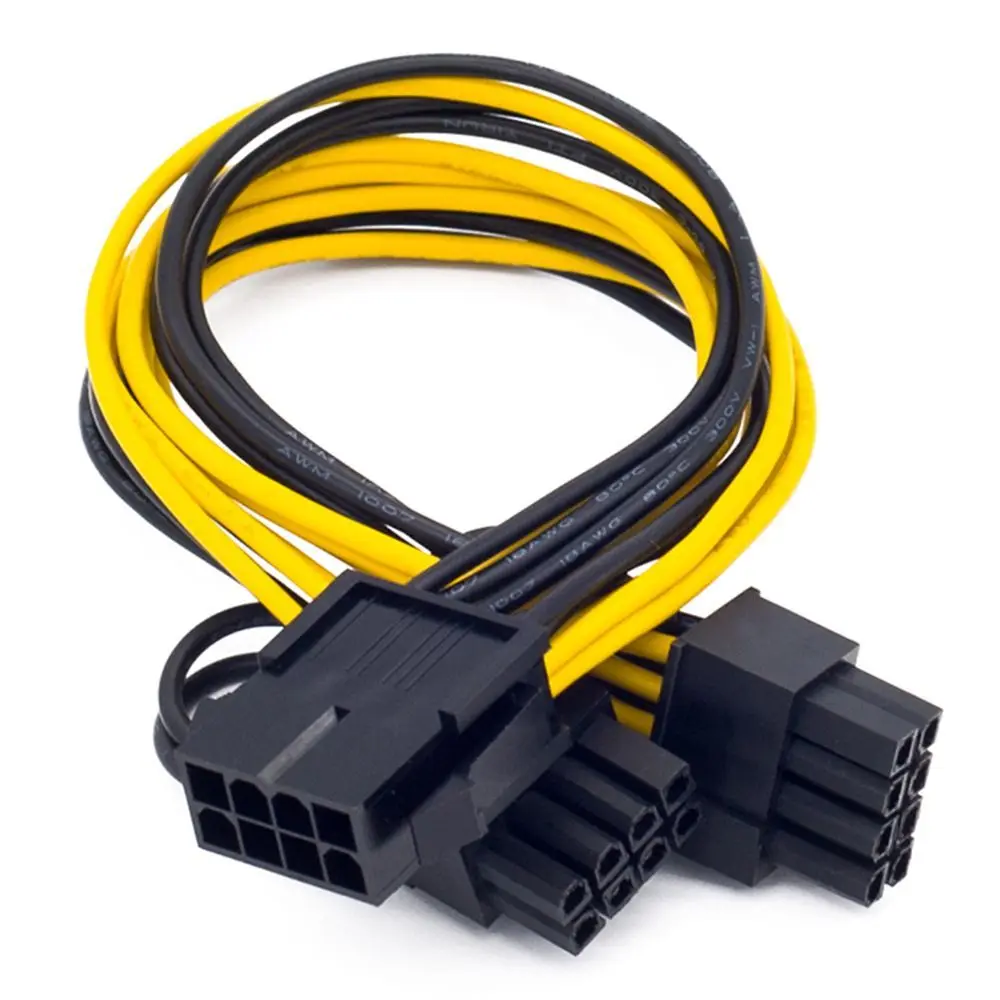 

Cable Power Cable Adapter Motherboard Power line 8Pin to Dual 8Pin Graphics Card Cable 8Pin to Dual 6+2pin GPU Splitter Cable