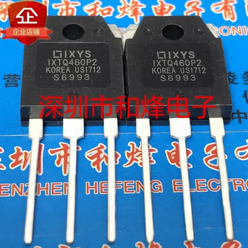 5PCS    IXTQ460P2   TO-3P   500V  24A  Brand new in stock, can be purchased directly from Shenzhen Huangcheng Electronics