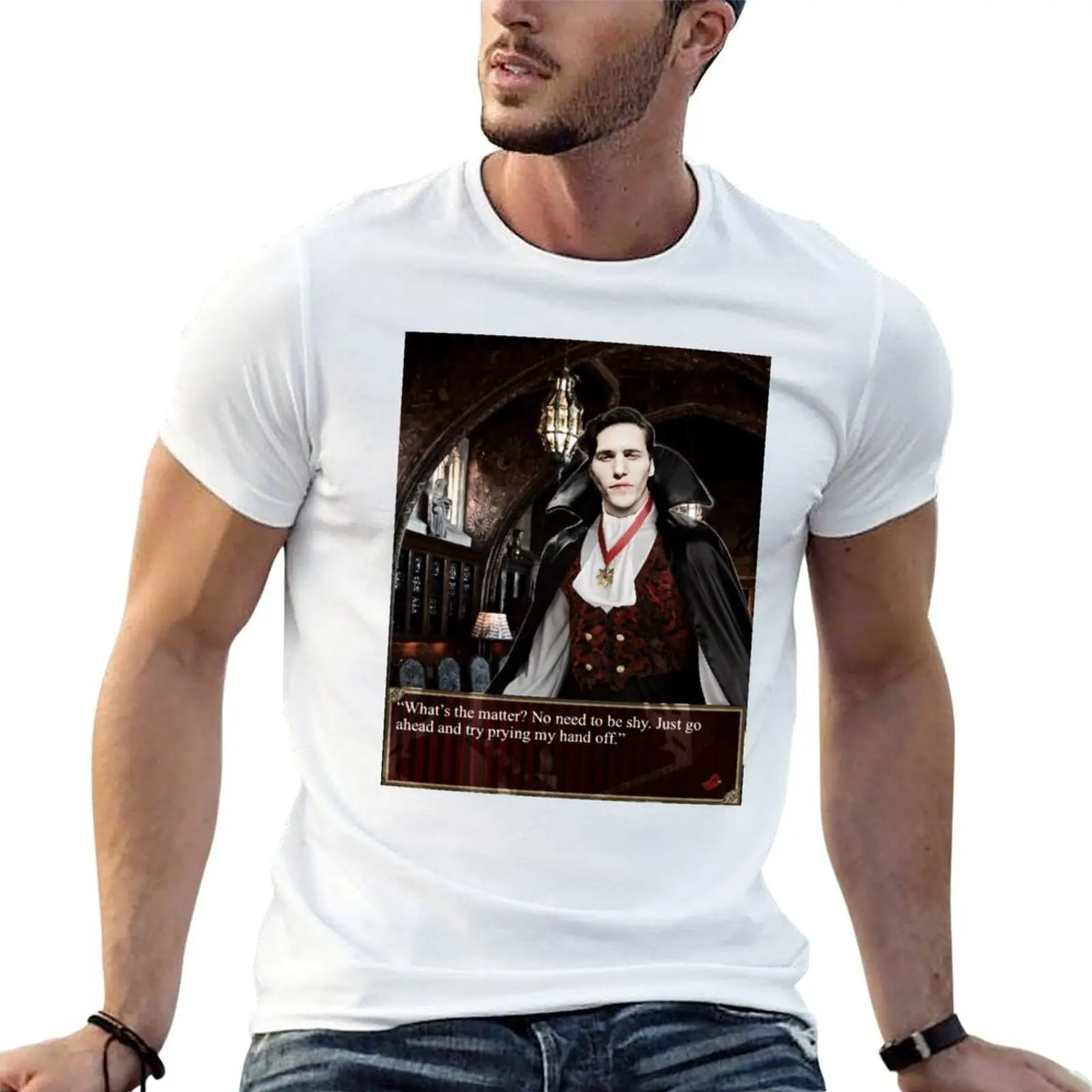 

Vampire Jerma T-Shirt man t shirt luxury t shirts for man cotton cotton t shirt man T-Shirt