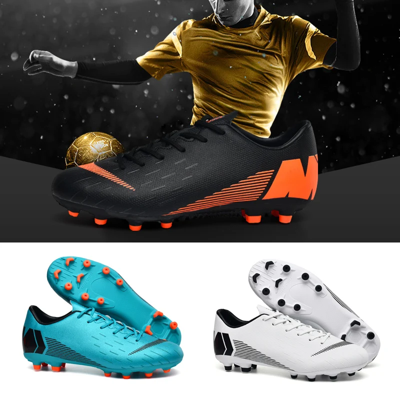 

IFIKK Unisex Football Boots Men/Women Soccer Shoes with Cleats Outdoor Professional Football Shoes for Youth Trainers