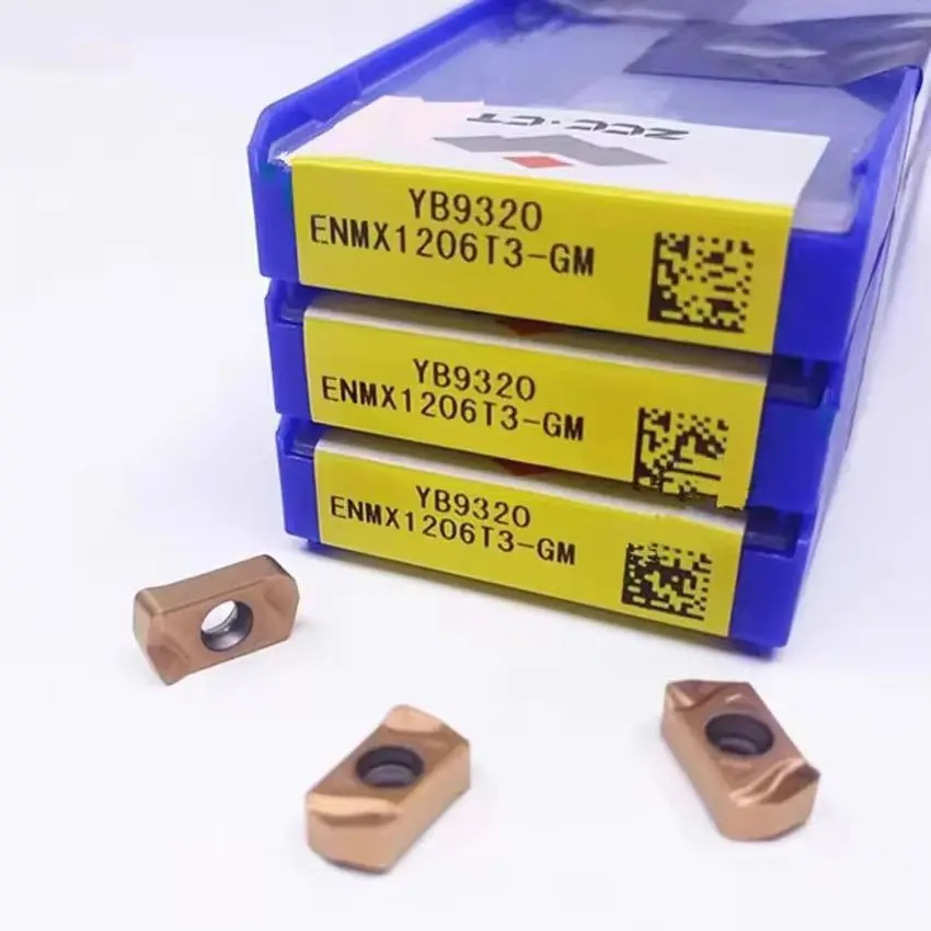 

ENMX1206T3-GM YB9320 universal installation ZCC.CT CNC carbide inserts Rapid feed Milling inserts For Stainless steel