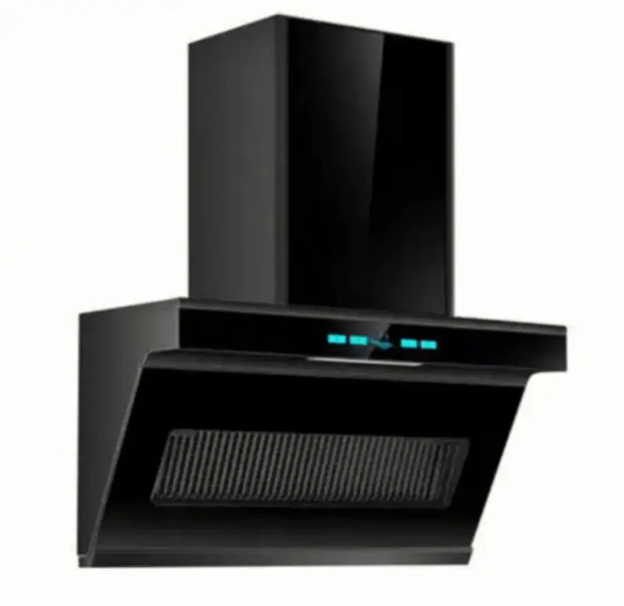 High-End Stainless Steel Range Hood with Remote Control and Oil Fume Separation for Household & Hotel Use