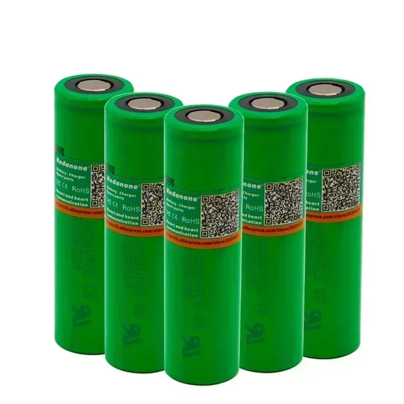 100% الأصلي الجديد 18650 بطارية ليثيوم أيون قابلة للشحن 3000mAh 3.7 فولت لسوني VTC6 30A بطارية مصباح يدوي السجائر الإلكترونية