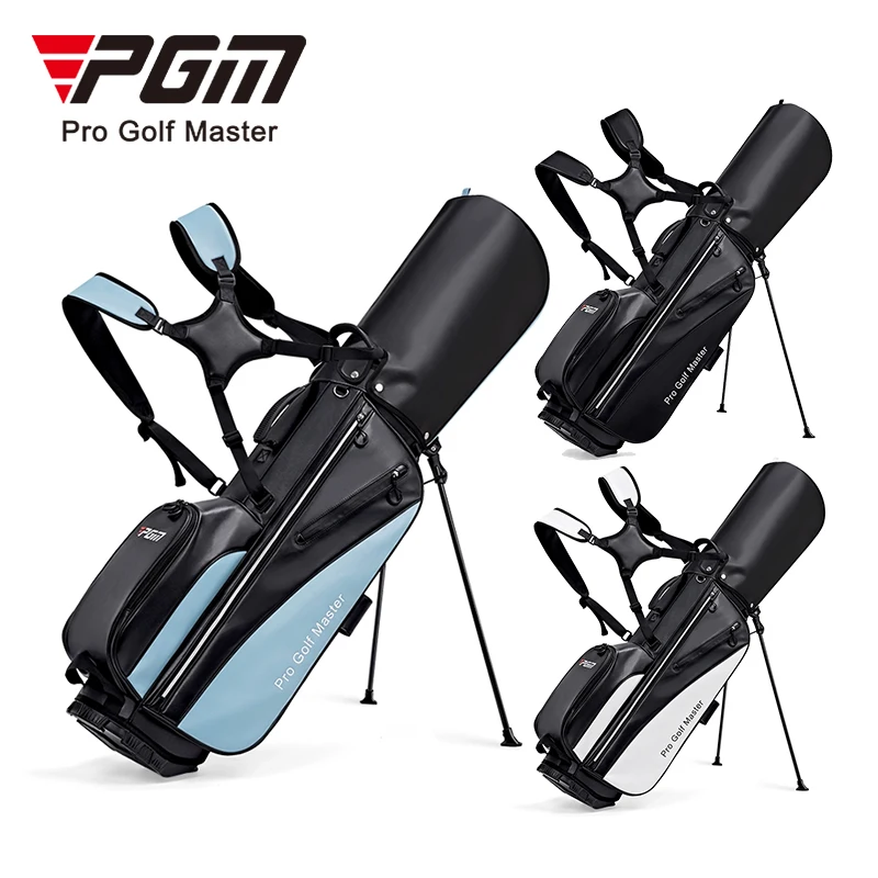 PGM Lightweight Golf Stand Bag 7 Way Divider Dual Shoulder Strap Water Resistant Golf Club Carry Bag for Men Women