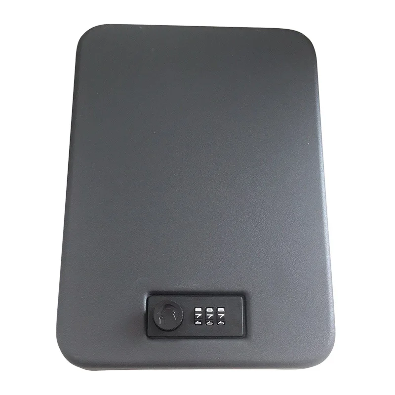 1Pc Portable Shockproof Password Safes Stainless Steel Anti-theft Code Lock Safe Box Portable Car Safe