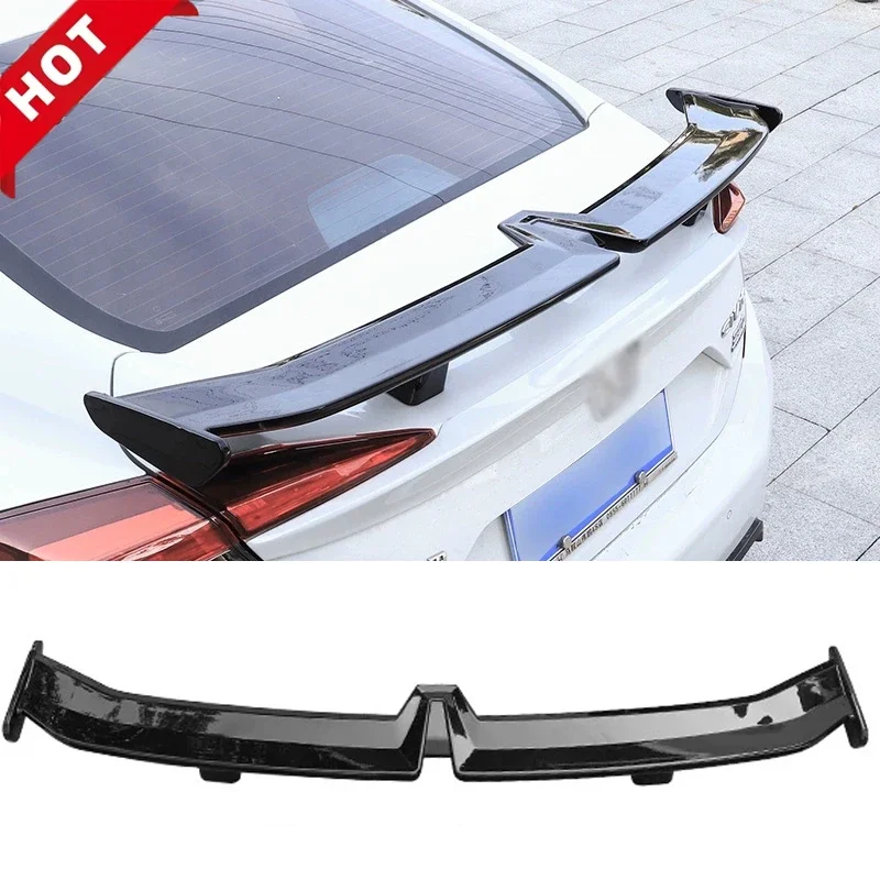 

Задний спойлер автомобиля, хвостовое крыло — спортивный универсальный, подходит для седана/купа, материал ABS, простая установка, внешнее украшение автомобиля