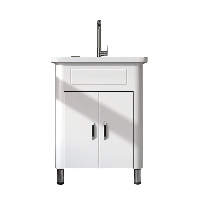 YJQ large-capacity sink, mop pool, laundry cabinet, stain-resistant and impermeable balcony, mop pool