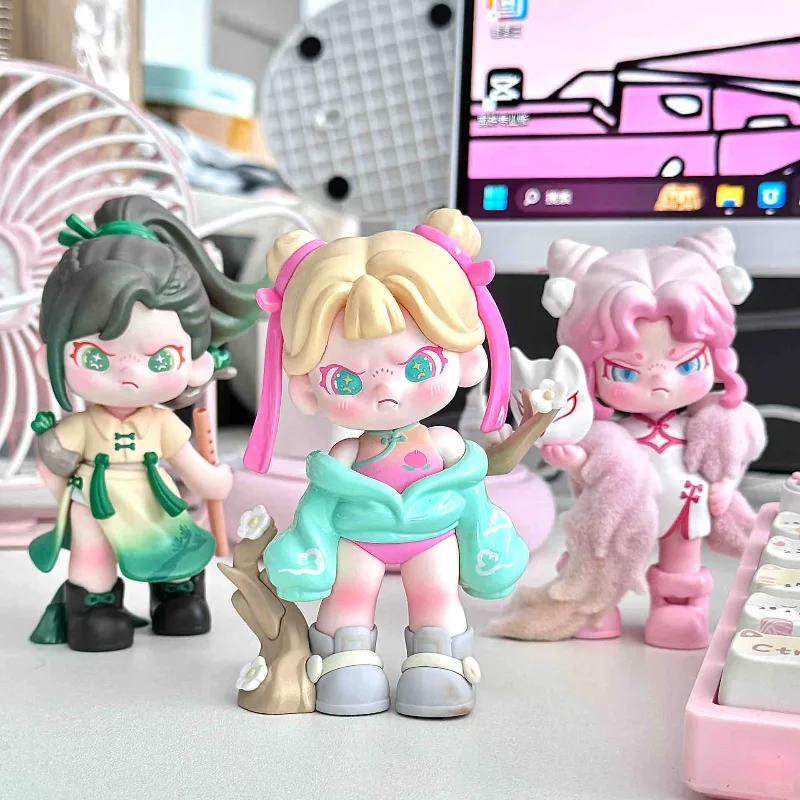 

Подлинная серия Dora V5 Anything Goes, слепая коробка, аниме-фигурка, виниловая кукла, загадочная коробка, украшение для рабочего стола, индивидуальный подарок на день рождения