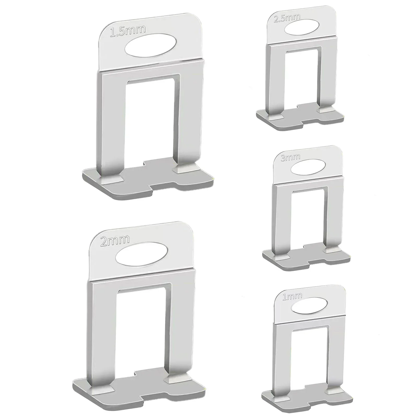 Livellatore per piastrelle Ottieni perfetta allineamento delle piastrelle con livellatore per muratura 100 distanziatori in plastica inclusi per una facile installazione