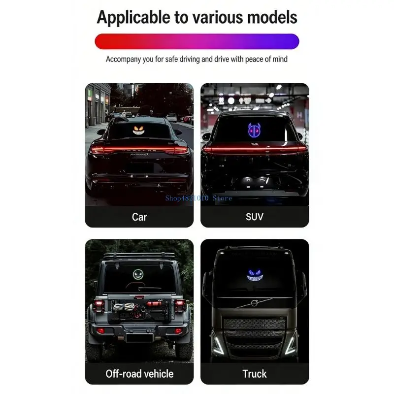 T3LF Contemporary Vehicle Customization LED Lamp In Eye Catching Horn Design