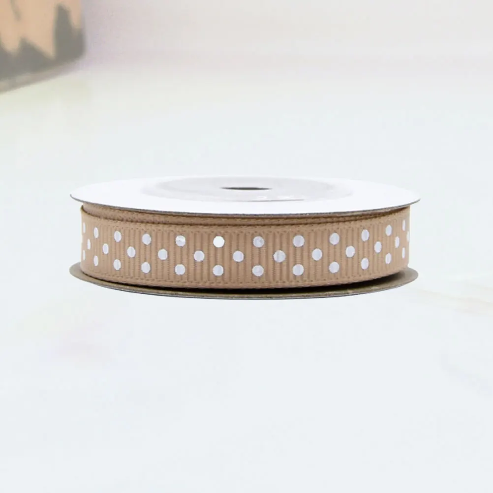 

5 Rolls 1cm Wide Fabric Ribbon Wrapping Tape for DIY Crafts Durable Soft Festive Pattern Party Wedding Decoration Hair