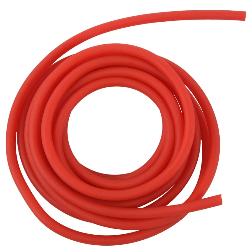 Tubing Exercise Rubber Resistance Band Catapult Dub Elastic, Red 2.5MA09G
