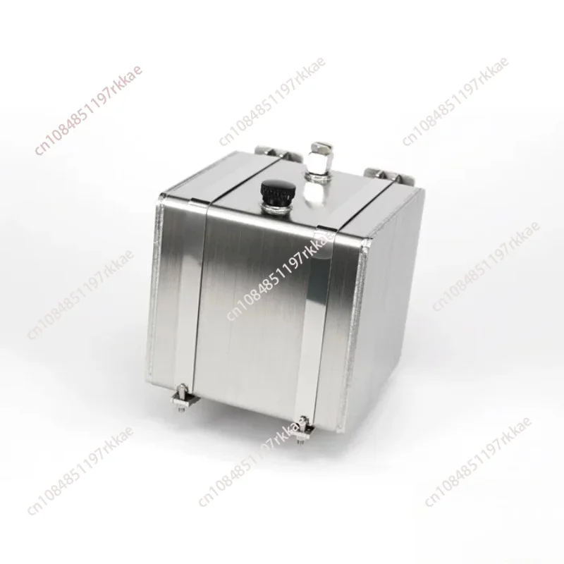 1/14 Truck simulation square hydraulic tank G-6107 stainless steel welded