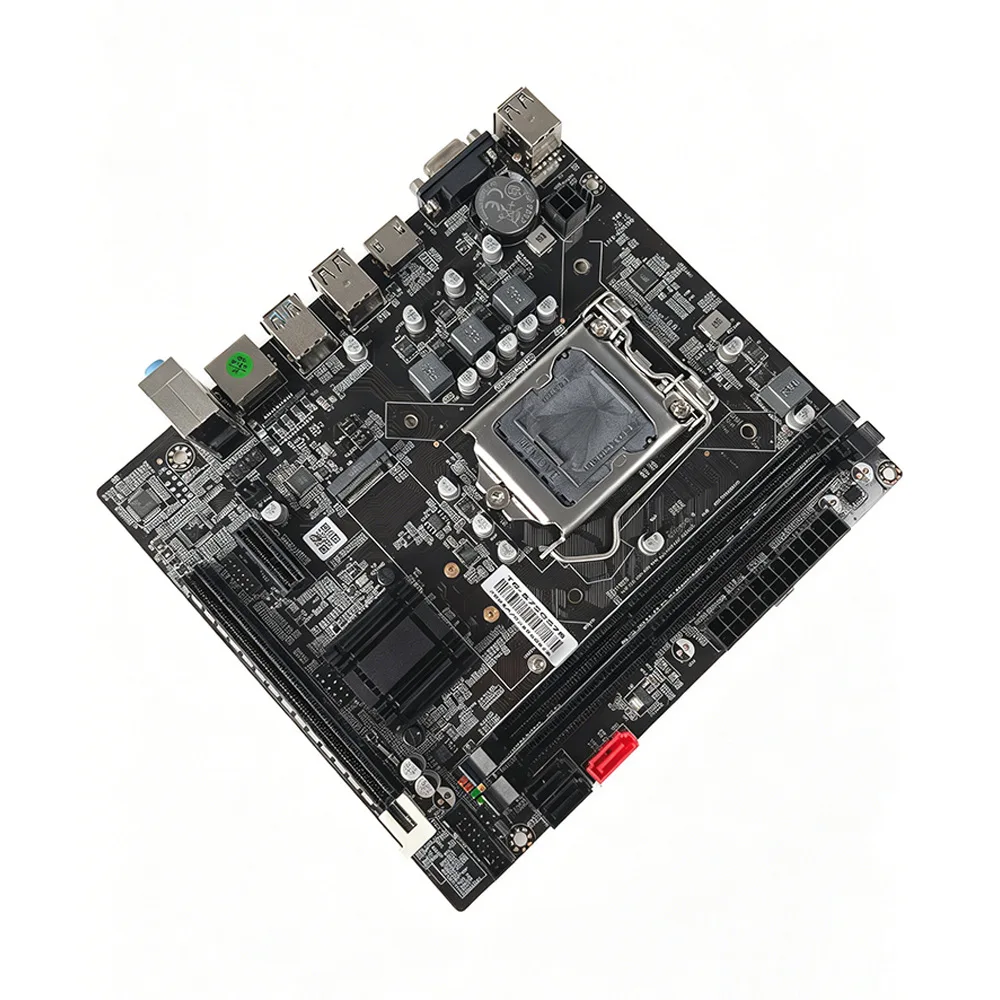 New B75 desktop computer main board with M.2 interface LGA-1155 pin DDR3 memory support 2/3 generation CPU