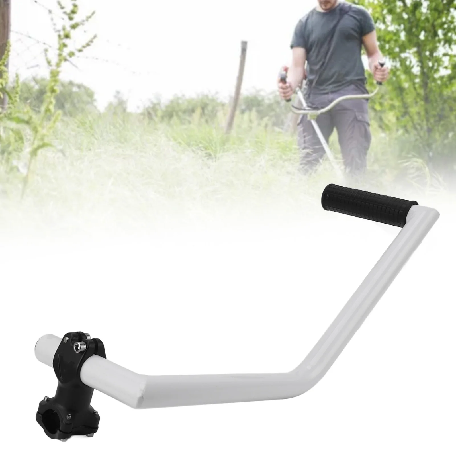 String Trimmer Handle Grip Aluminium Alloy Ergonomic Weedeater Grip for Lawn Care and Landscaping