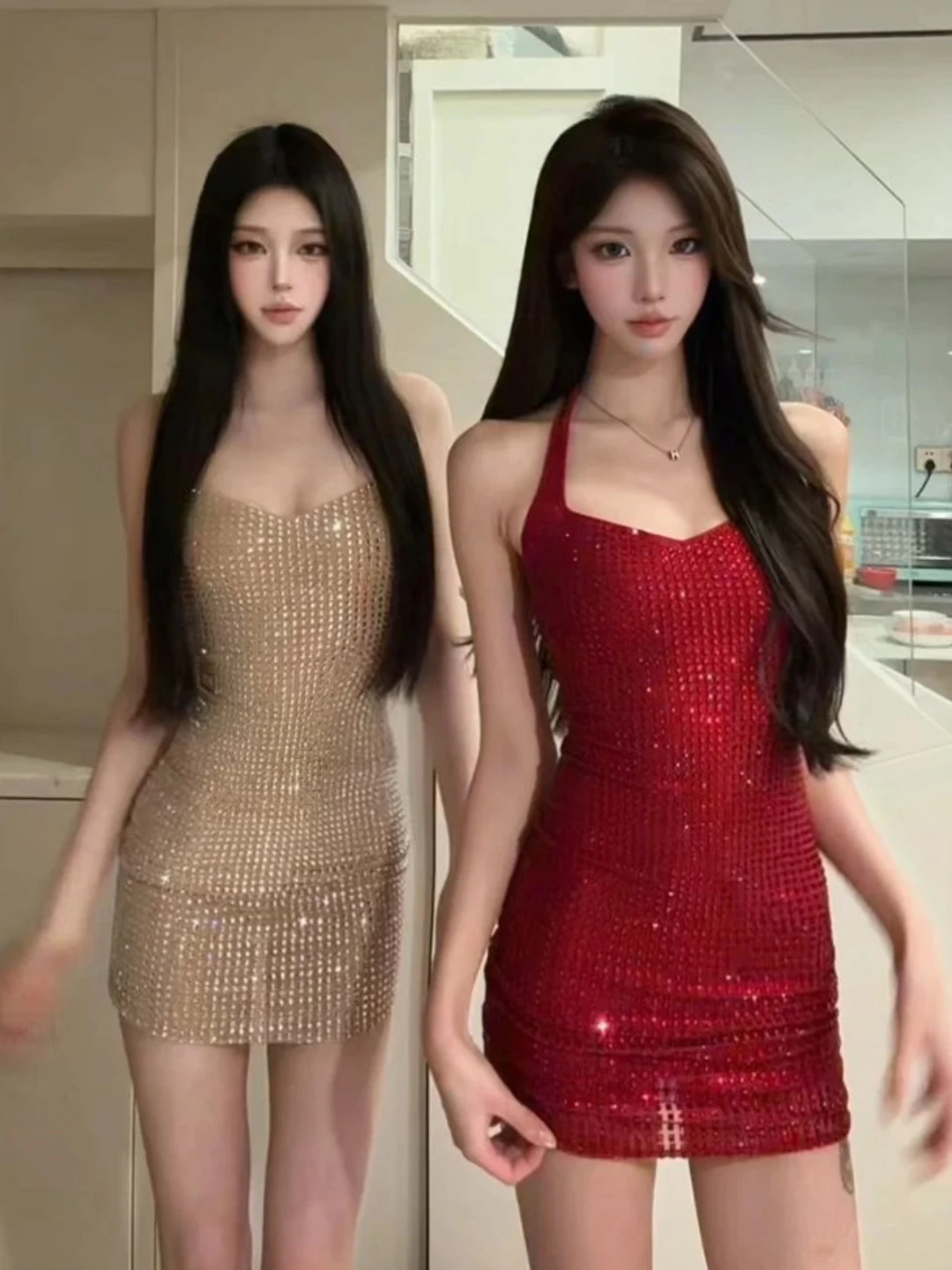 

Сексуальное облегающее платье с ремешком ter Ne для модных девушек. Уникальная весенняя женская смесь хлопка No Sve.