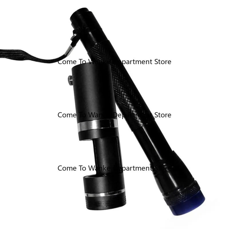 

Dark-field lighting 10x jewelry magnifying glass with flashlight