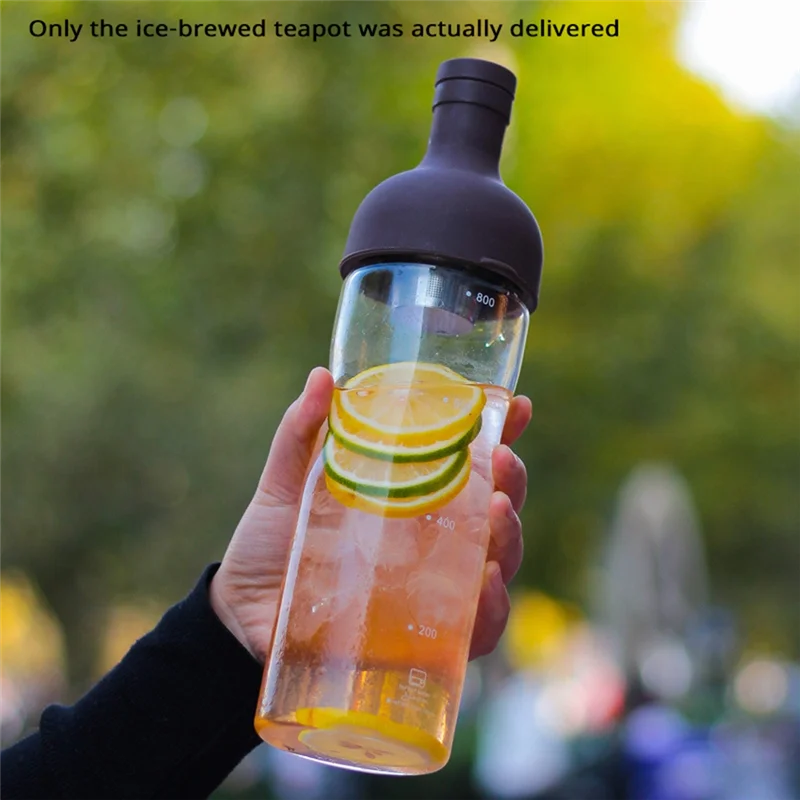 

AB42-Portable Cold Brew Coffee Pot Leak-Proof Travel Kettle Make Iced Coffee And Fruit Tea In Summer