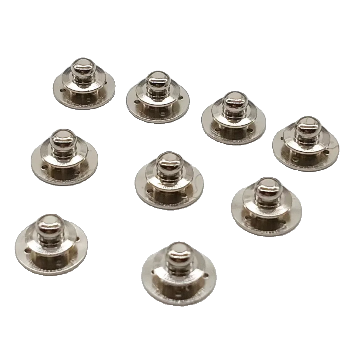 9PCS ECG EEG Electrode Buckle, OpenBCI Compatible Precision Medical Sensor for Signal Acquisition